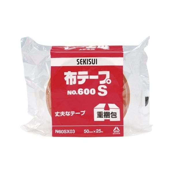 積水化学工業 布テープ N60SX03 1個 61-9327-58（直送品）
