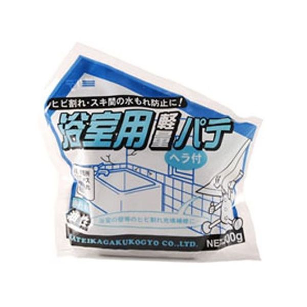 家庭化学工業 浴室用軽量パテ 300g ホワイト 209850 1個 63-1866-67（直送品）