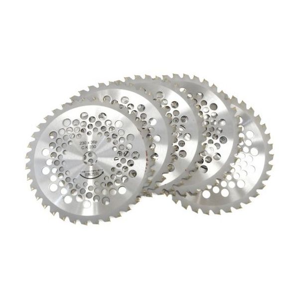 アークランズ 草刈チップソー 230×36P 5枚組 CK-230S 1セット(5枚) 62-9950-74（直送品）