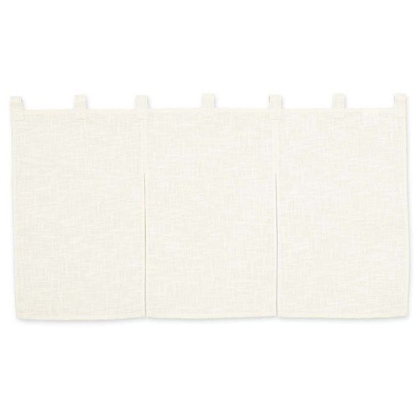 遠藤商事 半間のれん 綿麻無地 生成り 001-02 1個 62-6318-73（直送品）