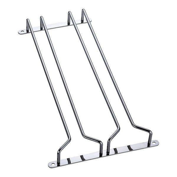 遠藤商事 クロームメッキ グラスハンガー 2連 10インチ 67-5753-36 1個（直送品）