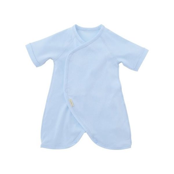 犬印本舗 コンビ肌着 サックス 50~60cm B146003 1枚 63-5627-72（直送品）