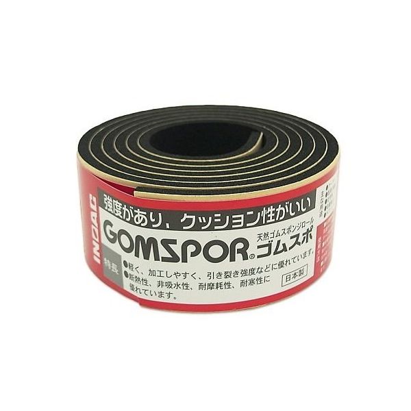 イノアック ゴムスポンジロール 粘着 30mm×1m×3mm N14-330MT 1巻 64-5077-58（直送品）