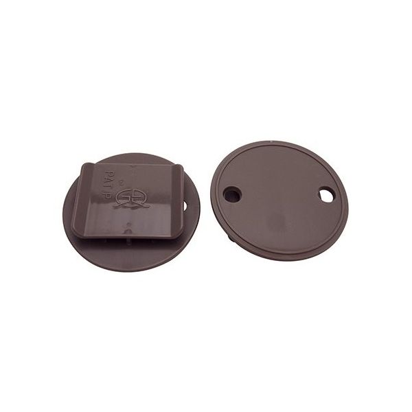 三友産業 ダンクリップ ブラウン 2個入 HR-2277 1パック(2個) 63-7924-21（直送品）