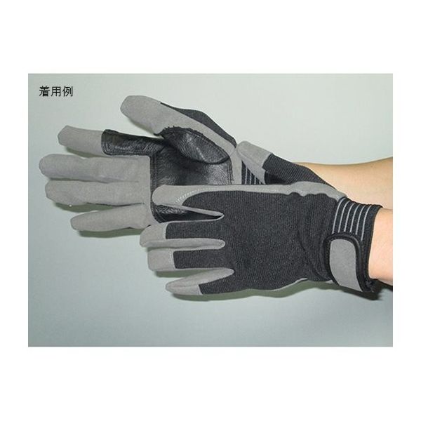 富士手袋工業 コンフォート ブラック M (1双組×10袋) 006-BLACK-M 1ケース(10双) 62-9224-32（直送品）