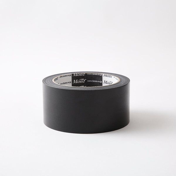 Monfアクリル系養生用テープ NEW快適養生IIブラック 0.13mm×50mm×25m 