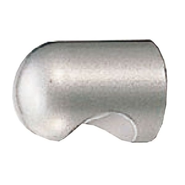 シロクマ キャノンツマミ 裏ビス 22径 シルバー塗装 KZ-3B 1個 61-9526-84（直送品）