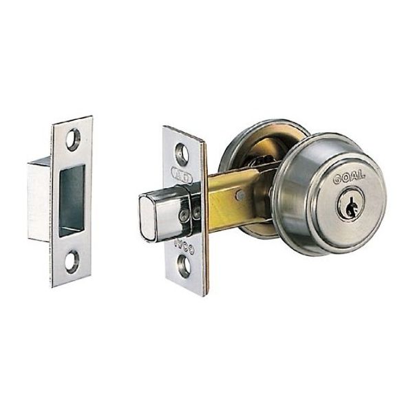 シロクマ チューブラ本締錠BS50ヘアーライン AD-5 1個 61-9503-27（直送品）