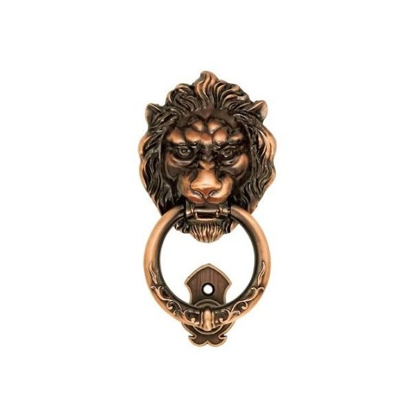 シロクマ 唐草ライオンノッカーGB NO-510 1個 61-9537-84（直送品）