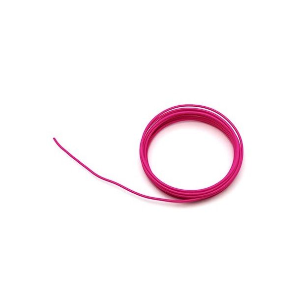 日本化線 デザインワイヤー 自遊自在 wire COLOR ローズ 2φmm×3m 63-7939-75 1巻（直送品）