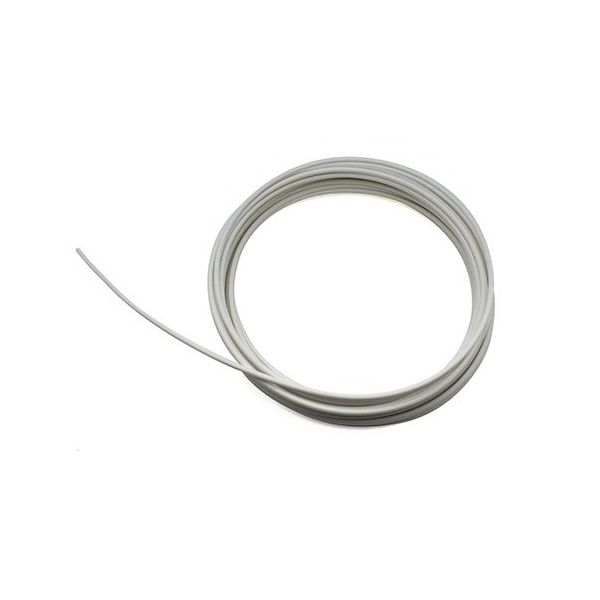 日本化線 デザインワイヤー 自遊自在 wire COLOR スノー 3.2φmm×10m 63-7940-21 1巻（直送品）