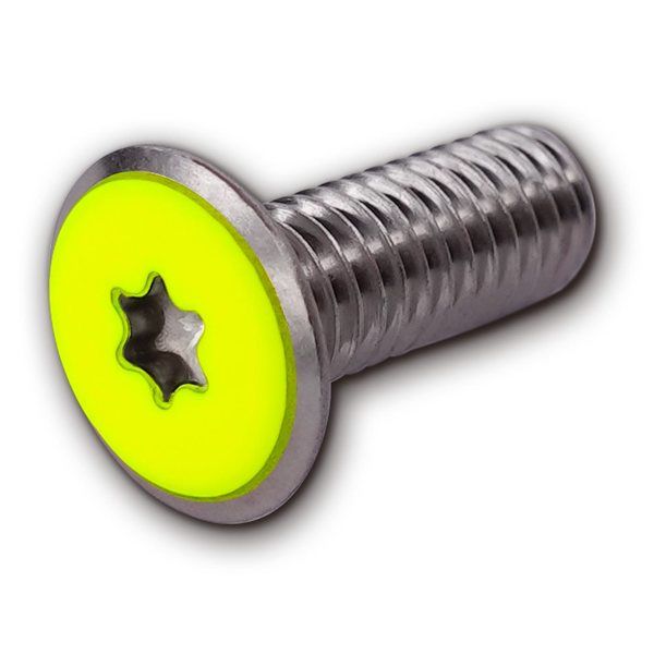 サイマコーポレーション 310スリム 6ロブ ステンレスA2 ネオンレモン M4x20 SH010420A2NL 1箱(10本)（直送品）