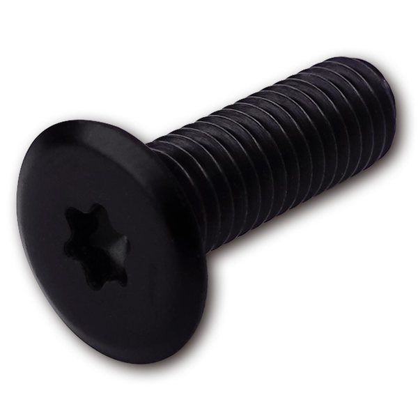 サイマコーポレーション 310スリム 6ロブ アルミ アルマイト(黒) M6x20 SH010620ALMBK 1箱(20本)（直送品）