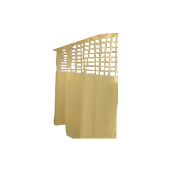 リリー ディスポ防炎カーテンイージーメッシュ 24978800 11350(クリームイエロー) 1枚（直送品）