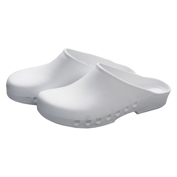 ビーエスメディカル ホスピタルエコクログス モノトーン 23219504 ホワイト 42(27.0-28.0CM) 1足　サンダル　医療用　ナース（直送品）