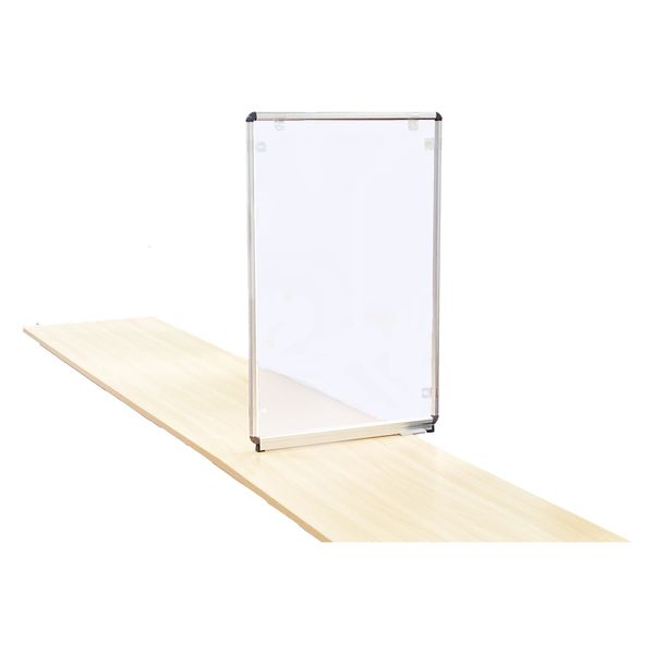 不二ライトメタル 飛沫ガード(クランプ)シルバー 24977305 3FL-CLAMP-S60(3マイイリ) 1組(3枚)（直送品）