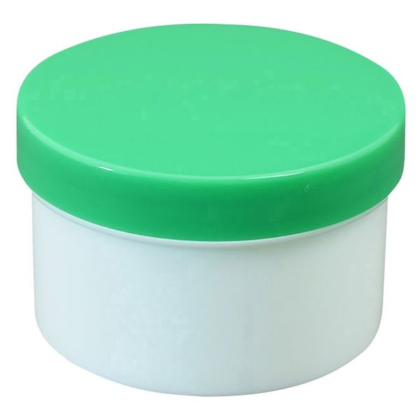 浅井商事 プラ壷 24810004 緑 50ML(100コイリ) 1箱(100入)（直送品）
