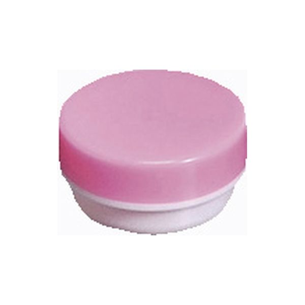馬野化学容器 UG軟膏壷 24810200 蓋:ピンク 3-51(6ML)100イリ 1箱(100入)（直送品）