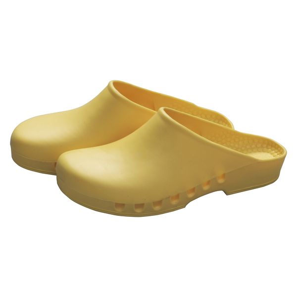 ビーエスメディカル ホスピタルエコクログス モノトーン 23219500 イエロー 34(22.0CM) 1足　サンダル　医療用　ナース（直送品）