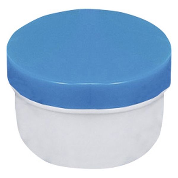 馬野化学容器 UG軟膏壷 25365800 蓋:青 3-58(80ML)75イリ 1箱(75入)（直送品）