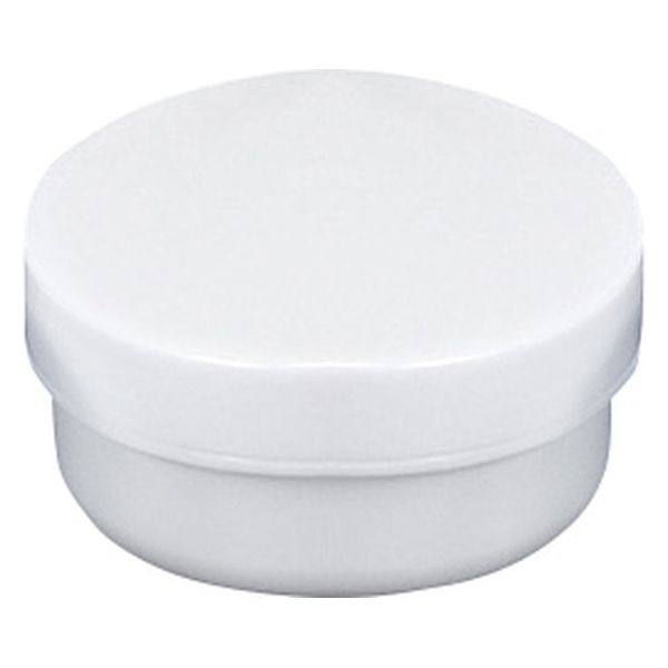 馬野化学容器 UG軟膏壷 24810204 蓋:白 3-55(58ML)100イリ 1箱(100入)（直送品）