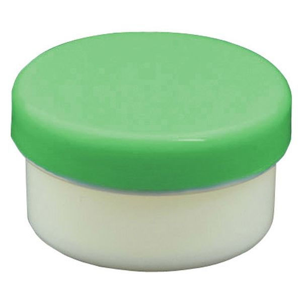 浅井商事 プラ壷 24810000 緑 5ML(100コイリ) 1箱(100入)（直送品）
