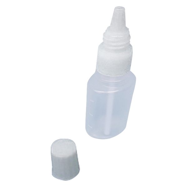 サンケミカル 噴霧容器（滅菌済） 24810300 本体:透明（原色）キャップ:白 15CC 15mL 点鼻容器（100ポンイリ） 1箱（100入）（直送品）