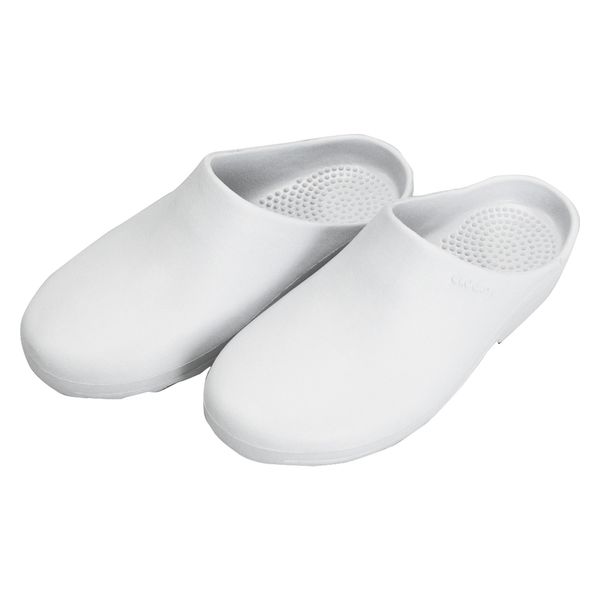 アクションジャパン クロッグライト 21680503 ホワイト 25.0CM 1足　サンダル　医療用　ナース（直送品）