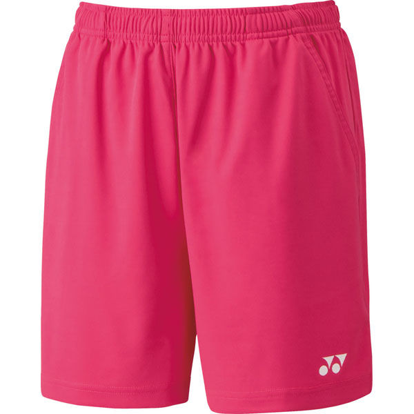 YONEX/ヨネックス　メンズニットハーフパンツ ピンク Lサイズ 日本製 Yonex(ヨネックス) テニス ゲームウェア ニットハーフパンツ L