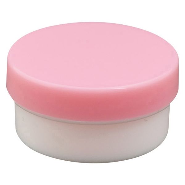 浅井商事 プラ壷 24810001 ピンク 10ML(100コイリ) 1箱(100入)（直送品）