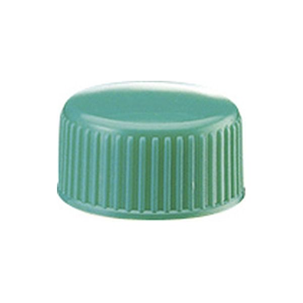 馬野化学容器 シャトル用キャップ 24809604 緑 1-91(50イリ) 1箱(50入)（直送品）