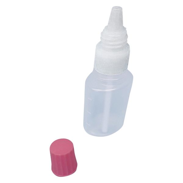 サンケミカル 噴霧容器（滅菌済）24810300本体:透明（原色）キャップ:ピンク 15CC 15mL 点鼻容器（100ポンイリ） 1箱（100入）（直送品）