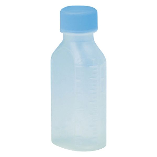 サンケミカル サンケミ 1型投薬瓶 60mL 凸凹目盛り 25282601 キャップ色：青 10002（60CC）200ホン 1箱（200入）（直送品）