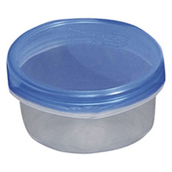 馬野化学容器 UG軟膏壷 24810203 蓋:クリア青 本体:UVクリア 3-54(35ML)100イリ 1箱(100入)（直送品）