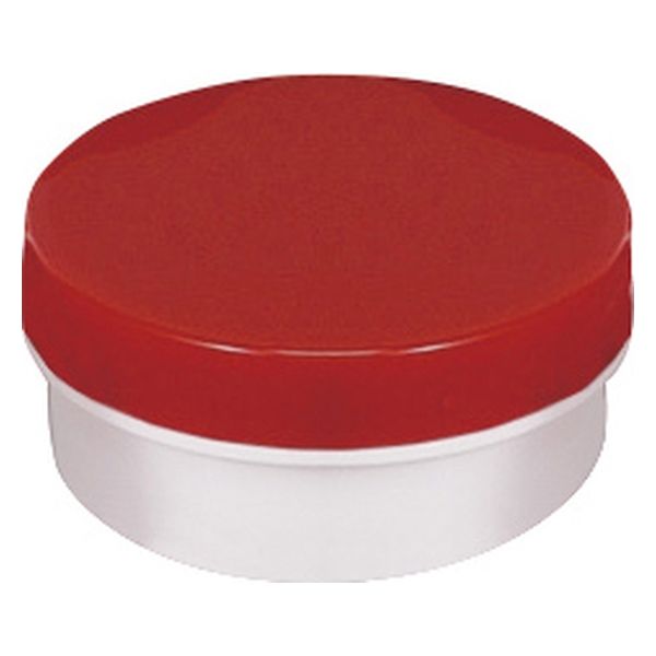 馬野化学容器 UG軟膏壷 24810204 蓋:赤 3-55(58ML)100イリ 1箱(100入)（直送品）