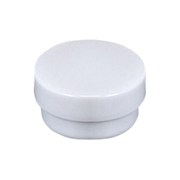 馬野化学容器 UG軟膏壷 24810201 蓋:白 3-52(12ML)100イリ 1箱(100入)（直送品）