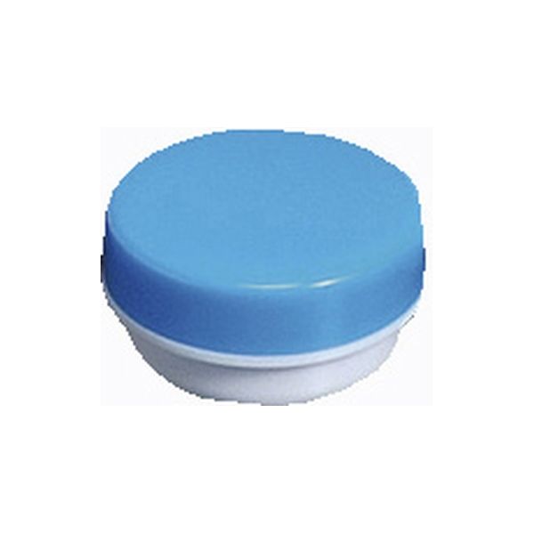 馬野化学容器 UG軟膏壷 24810200 蓋:青 3-51(6ML)100イリ 1箱(100入)（直送品）