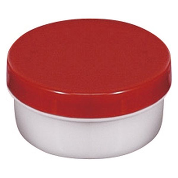 馬野化学容器 UG軟膏壷 24810203 蓋:赤 3-54(35ML)100イリ 1箱(100入)（直送品）