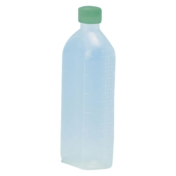 サンケミカル サンケミ 1型投薬瓶 300mL 凸凹目盛り 25282605 キャップ色：緑 10006（300CC）50ホン 1箱（50入）（直送品）