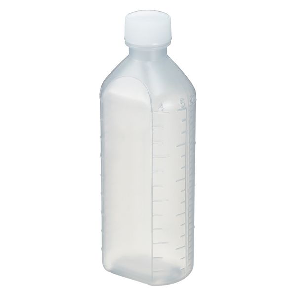 エムアイケミカル 投薬瓶PPB(滅菌済)少数包装 08285030 キャップ:白PP 200CC(5ホンイリ) 1箱(5入)（直送品）