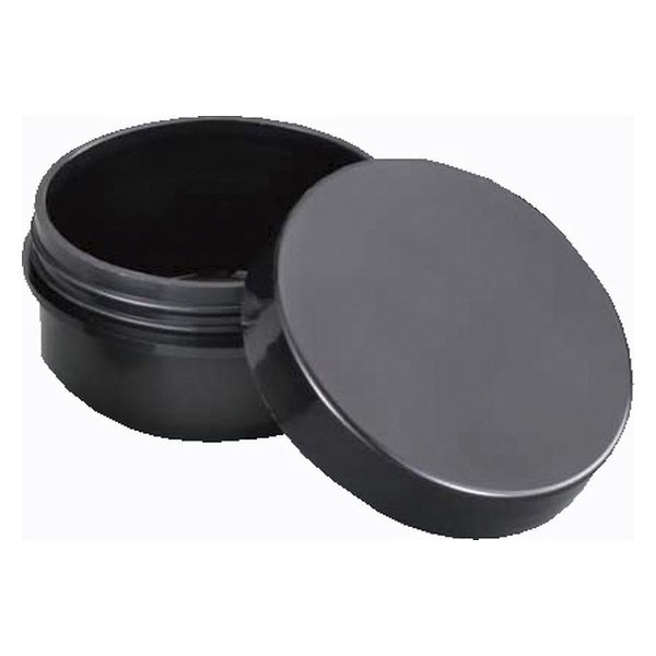 馬野化学容器 UG軟膏壷(オールブラック) 24810102 3-53(24ML)100イリ 1箱(100入)（直送品）