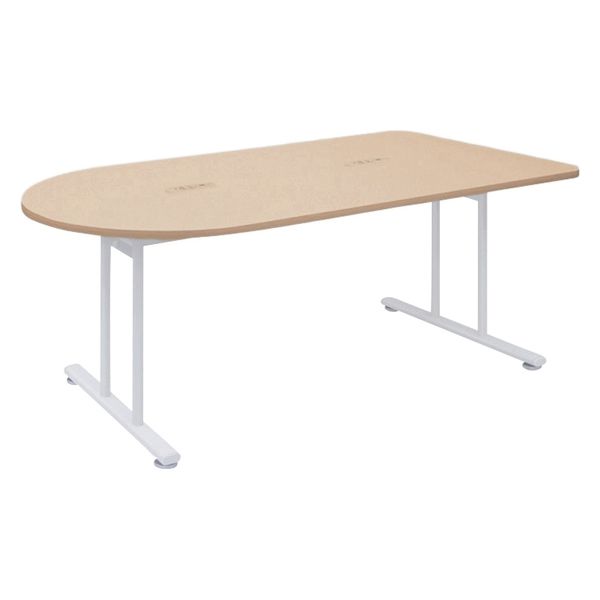 【軒先渡し】高田ベッド ナーステーブルEV(02)H90 25253611 ナチュラル TB-1577-02(90X240CM 1台（直送品）