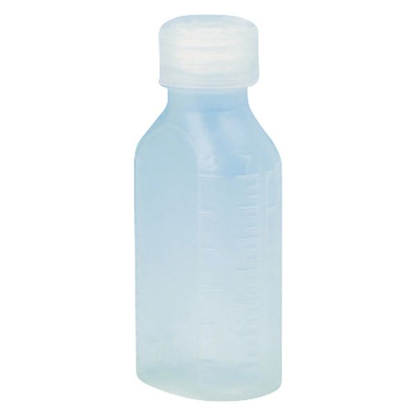 サンケミカル サンケミ 1型投薬瓶 60mL 凸凹目盛り 25282601 キャップ色：白 10002（60CC）200ホン 1箱（200入）（直送品）