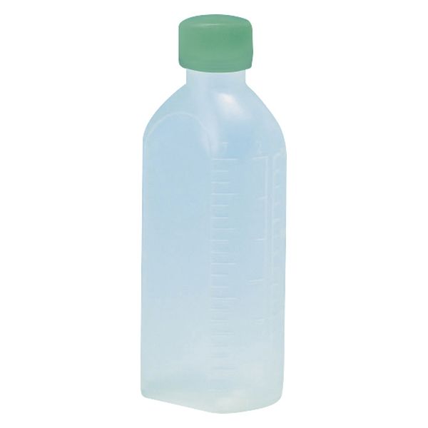 サンケミカル サンケミ 1型投薬瓶 150mL 凸凹目盛り 25282603 キャップ色：緑 10004（150CC）100ホン 1箱（100入）（直送品）