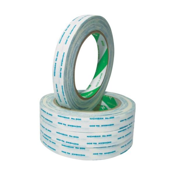 ニチバン 両面粘着テープNo.800ー40 40mmX20m 800-40 1セット(5巻) 121-7001（直送品）