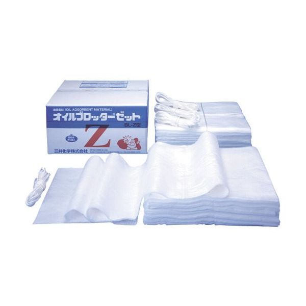 エム・エーライフ 油吸着材 タフネルオイルブロッター 長尺つづら折り状 650mmx約25m (2本入) BL-Z（直送品）