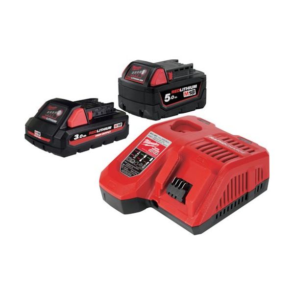 ミルウォーキーエレクトリックツール ミルウォーキー M18 HO3.0Ah & 5.0Ah スタートキット HNRG-532 JP 1台（直送品）