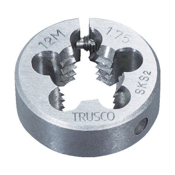 トラスコ中山 TRUSCO 丸ダイス 並目 75径 M50X5.0(SKS) T75D 