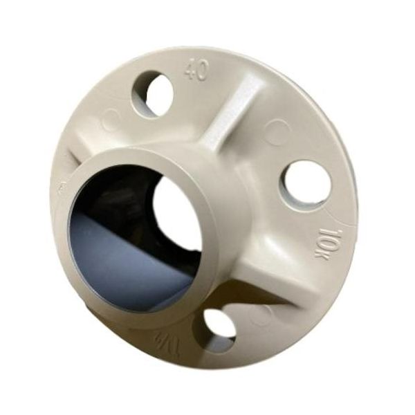 積水化学工業 エスロン TS継手 UVストロング フランジ 40 UVF40 1個 107-1625（直送品）