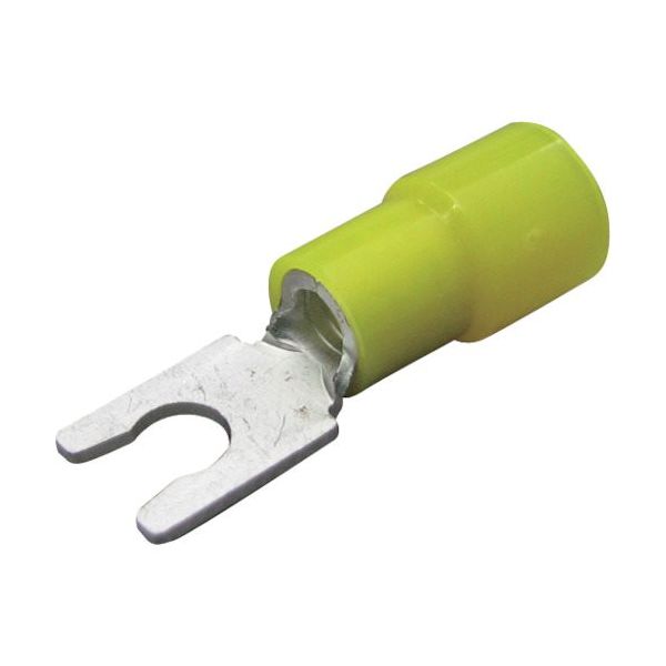 ニチフ 絶縁被覆付圧着端子(Y形) 先開形(100PCS) TMEN 0.3Y-3-YCL 1セット(1000個:100個×10箱)（直送品）                                                                         Z1305917958(9965円)